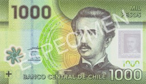 Billete de 1 mil pesos anverso